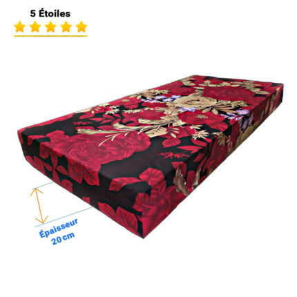 Matelas En Mousse 1 Place 5 Étoiles | Hauteur 20 cm